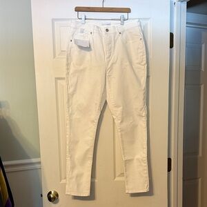 LOFT NWT white Skinny Jeans